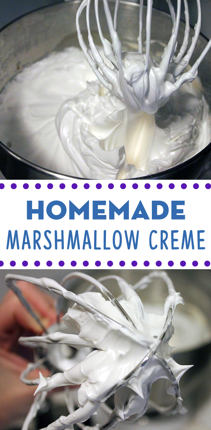 Homemade Marshmallow Creme Fresh from the...