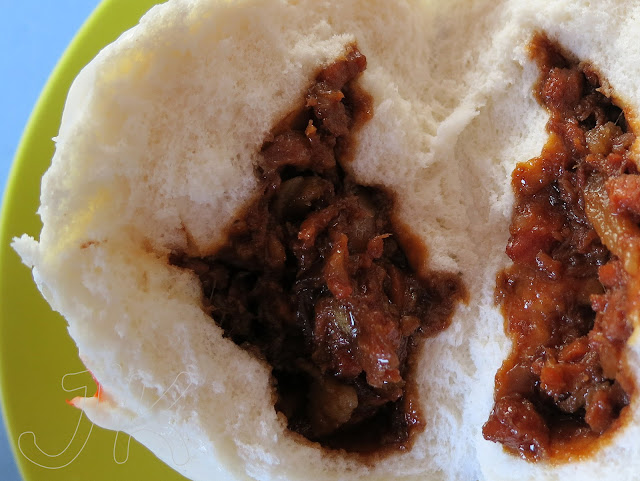 Dim Sum at Hao Yu in Taman Johor Jaya (near Jusco Tebrau) in Johor Bahru, Malaysia Char Siew Pau