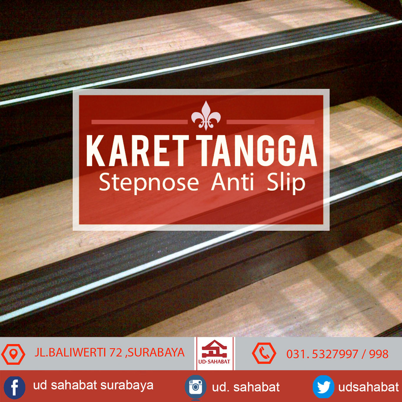 jual karet tangga surabaya