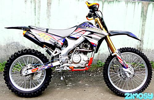 Modifikasi Motor Trail Gambar Modifikasi Motor Trail