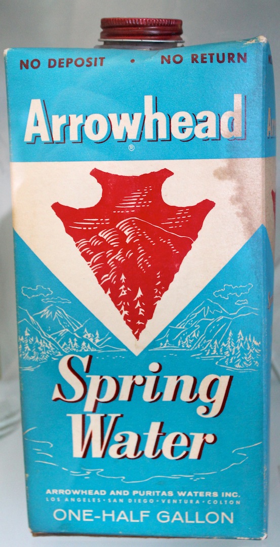 This World of Water Arrowhead Water Of Mountains, Indians & Helicoptors