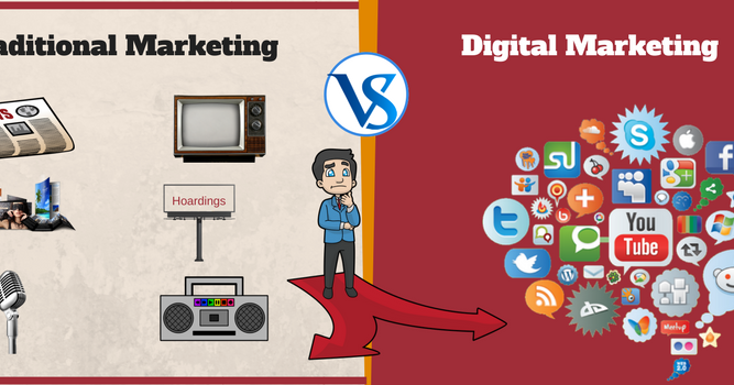 Digital parts. Digital marketing vs traditional marketing. marketing from traditional to digital. digital marketing vs traditional marketing poster. отличие modern and traditional маркетинг.