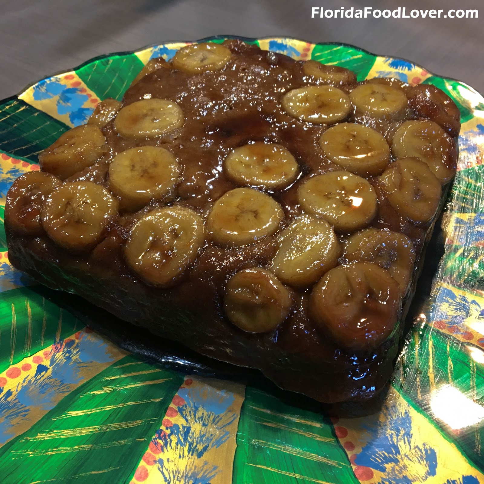 Florida Food Lover Upside Down Banana Bread