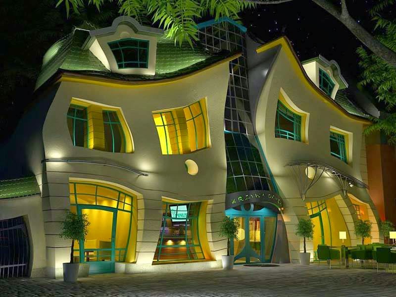 World's Amazing Crooked Building You Never Seen Before Style Hunt World