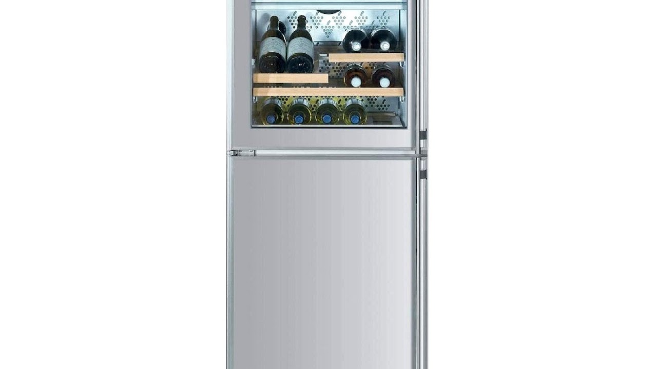 Combination Wine Cooler And Refrigerator