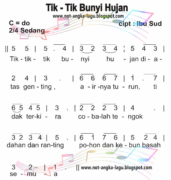 Lagu Tik Tik Bunyi Hujan Dinyanyikan Dengan Tempo Cara Golden