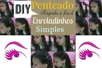 Penteado facil e rapido Penteado lateral