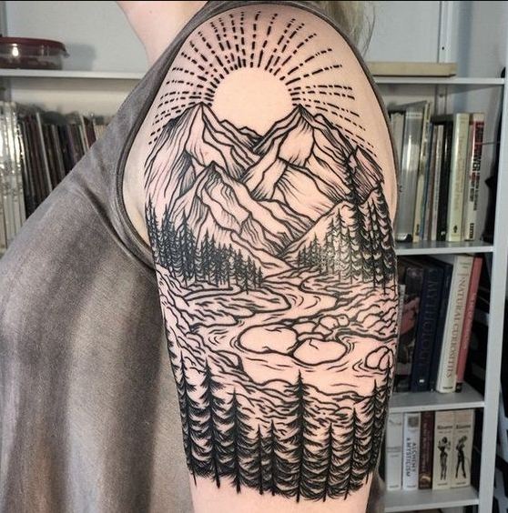 Quarter Sleeve Tattoos