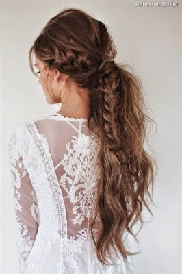 Peinado de moda para la boda Peinado de moda para la boda