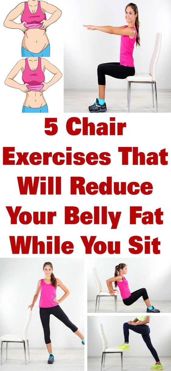 5 CHAIR EXERCISES THAT WILL REDUCE YOUR BELLY FAT WHILE YOU SIT ...