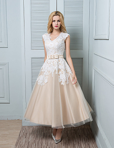 vestido de novia en color beige – vestidos largos
