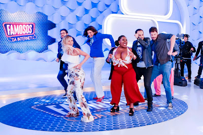 Eliana, Rodrigo, Narcisa, Jojô Todynho, Matheus Ceará e Danilo Gentili – crédito: Eve Schwarz/SBT Eliana, Rodrigo, Narcisa, Jojô Todynho, Matheus Ceará e Danilo Gentili – crédito: Eve Schwarz/SBT