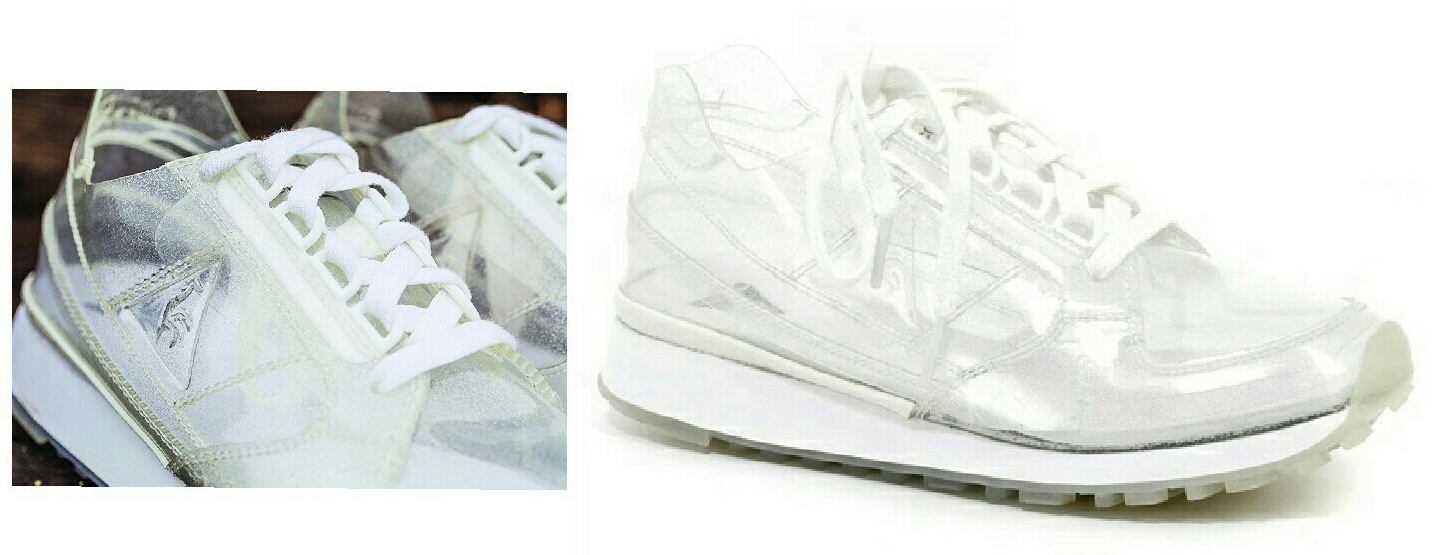 zapatillas le coq sportif transparentes