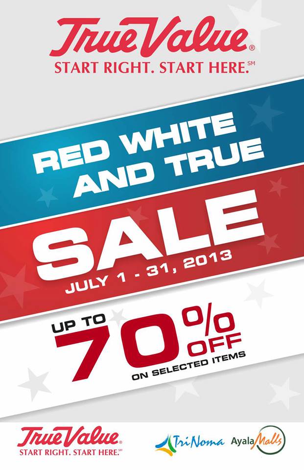Manila Shopper True Value SALE July 2013