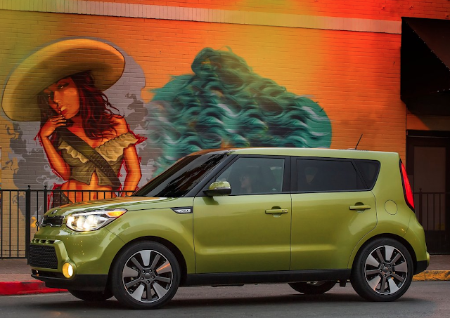 Soul 2014 Kia Soul green