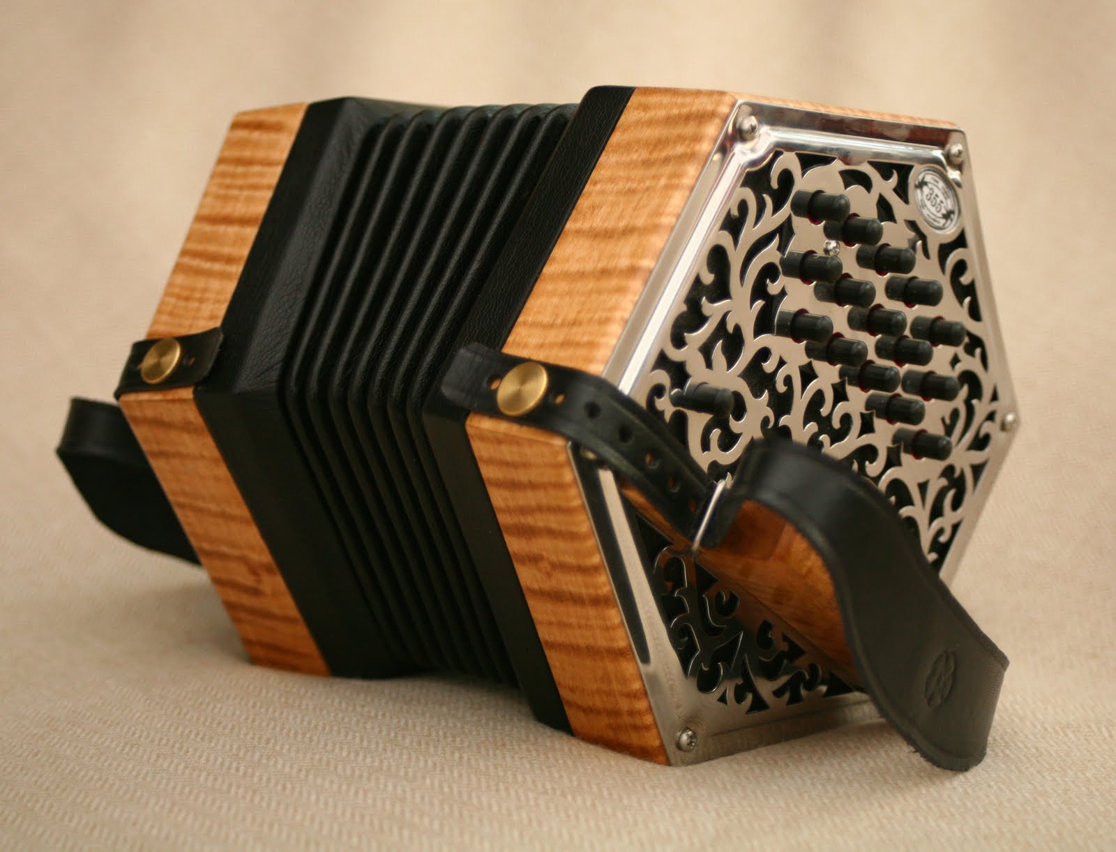 Edgley Concertinas New Products A Recently Finished Concertina