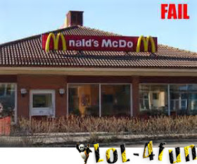 Funny McDonald's fail shop