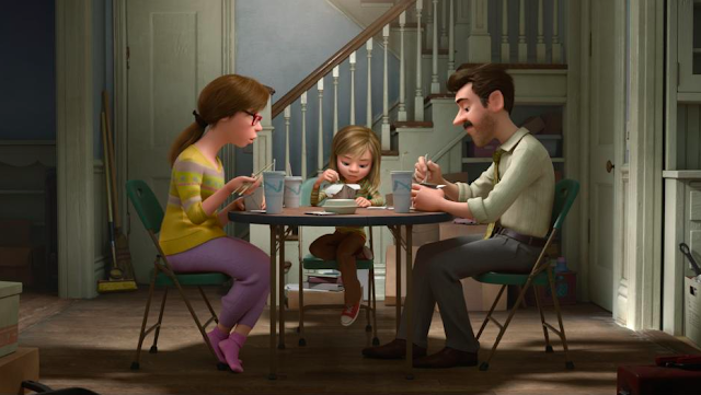 Disney Pixar Inside Out - Riley and family