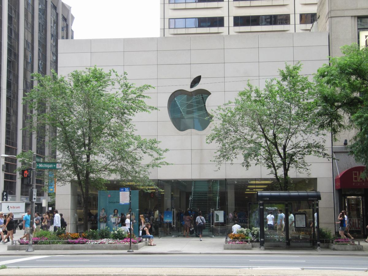 tienda Apple chicago