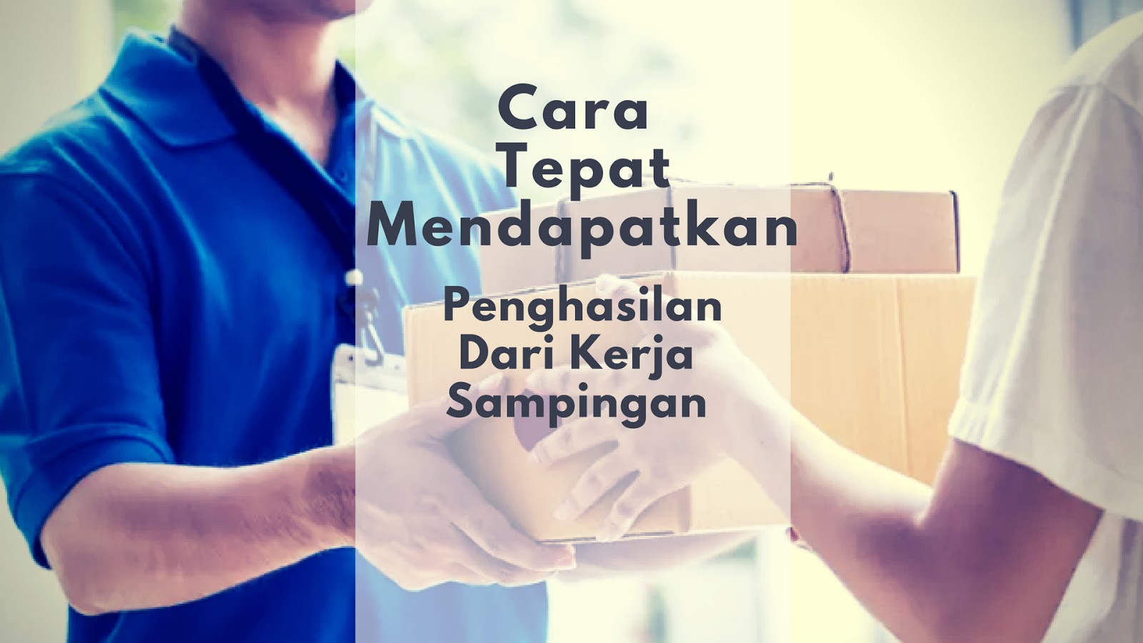 Cara Memilih Dan Mendapat Kerja Sampingan Yang Tepat Kerja Sampingan
