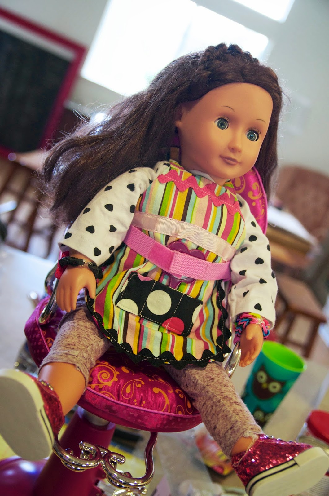 Eat, Pray, Diffuse doll hair makeovers