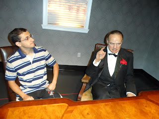 Dom Corleone (Marlon Brando) em "O poderoso chefão" Dom Corleone (Marlon Brando) em "O poderoso chefão"