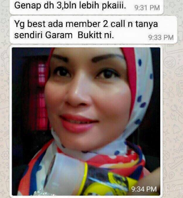 garam bukit 7 herba feedback