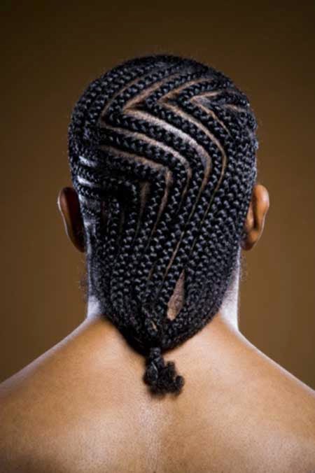 The Zigzag Cornrows Dreadlock Hairstyle For Men Cool The Zigzag Cornrows Dreadlock Hairstyle For Men