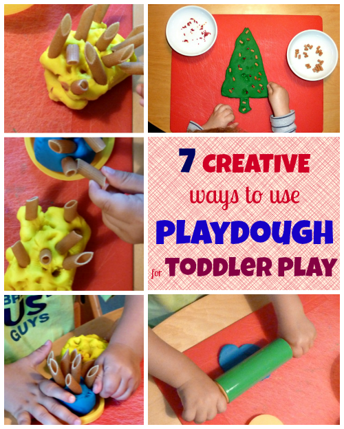 7 Awesome Ways to Use Playdough for Toddler Play AppleGreen Cottage