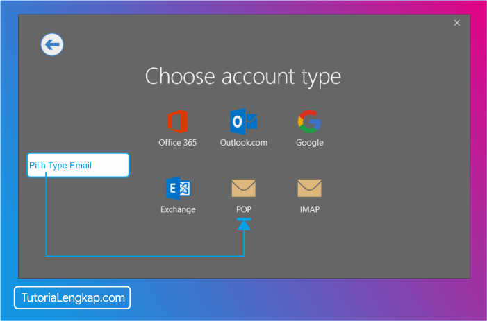 Tutorialengkap 3 Cara setting email pada Microsoft outlook 2019