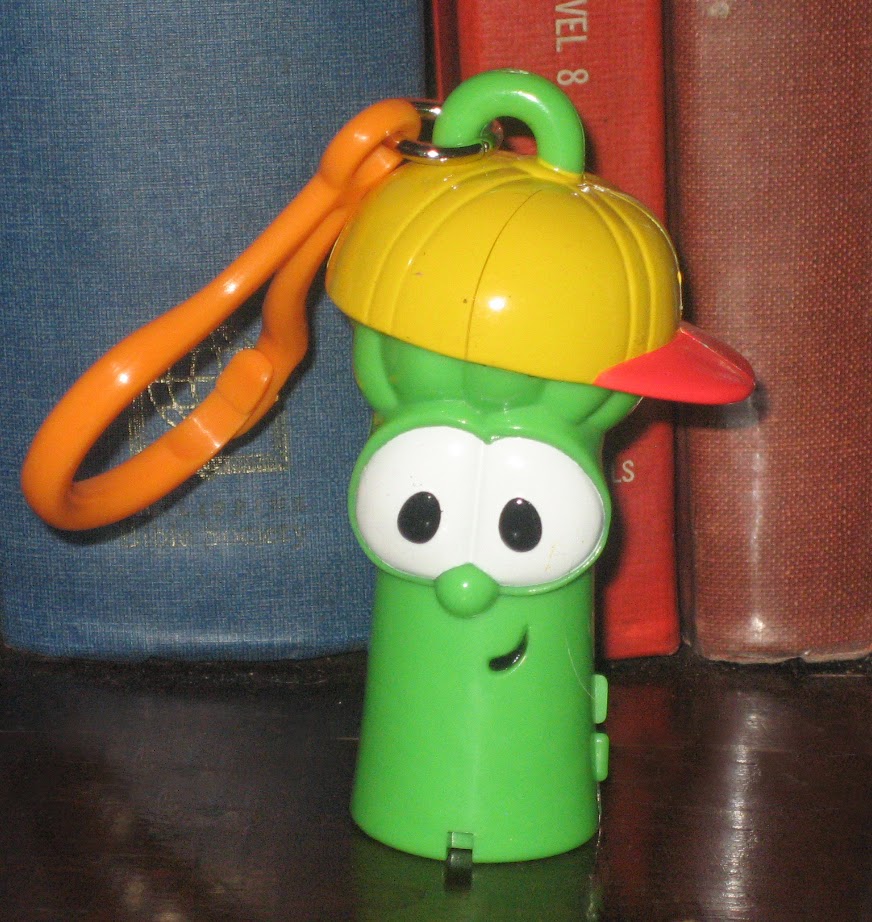 Percy's Fast Food Toy Stories Junior Asparagus Veggie Tales 2001