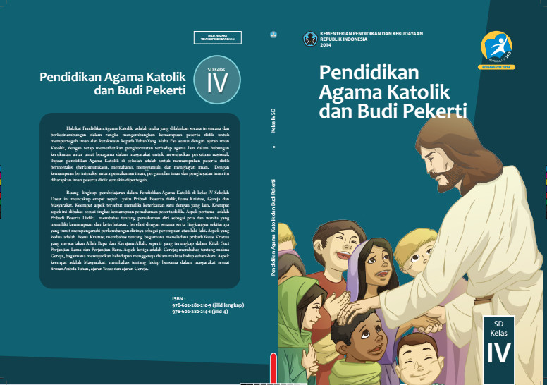 Download Gratis Buku Siswa Pendidikan Agama Katolik dan Budi Pekerti Kelas 4 SD Kurikulum 2013 Format PDF