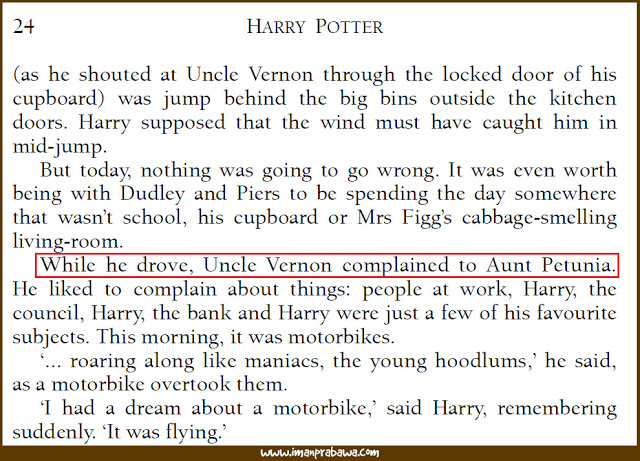 Harry Potter Salah Grammar