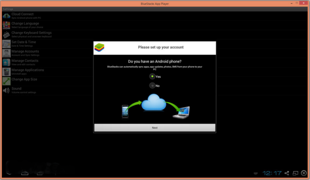 BlueStacks App Player (Screenshot 1) BlueStacks App Player (Screenshot 1)