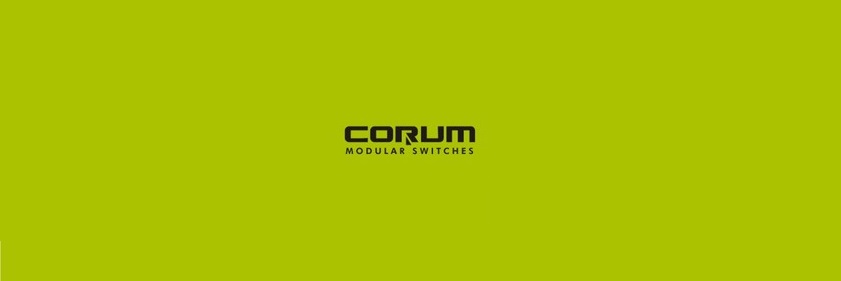 corum switches logo