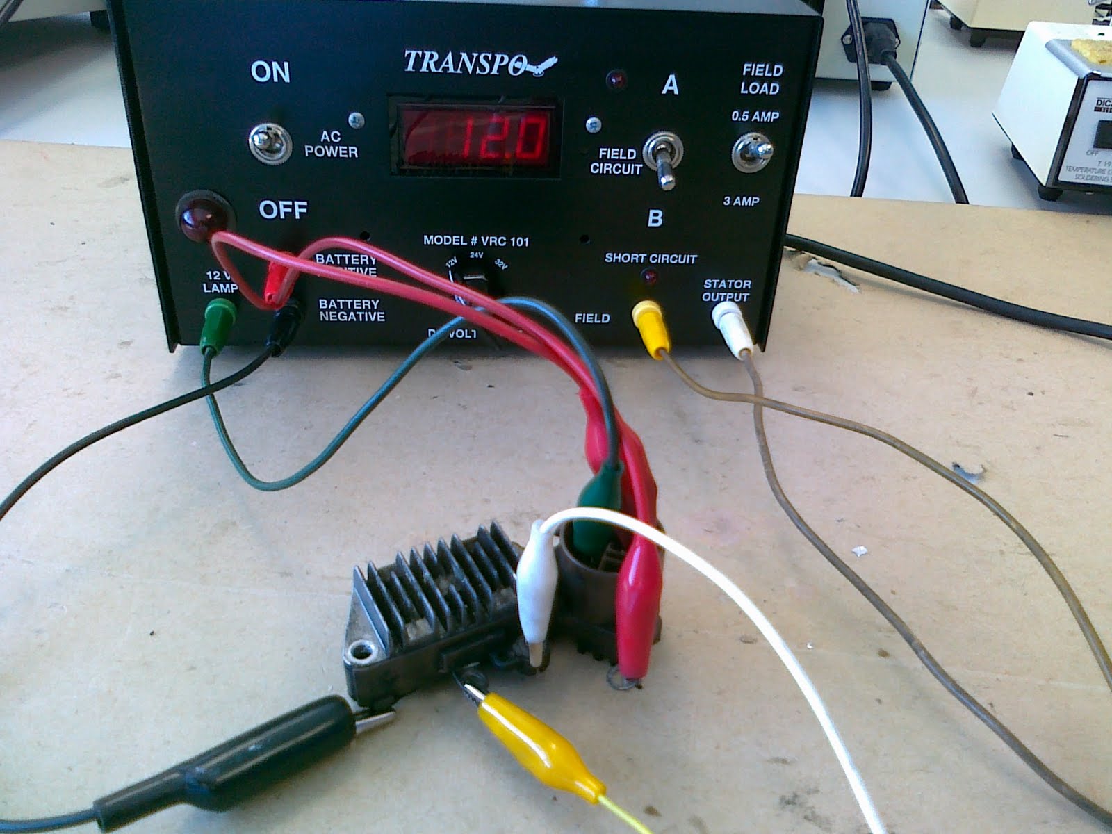 Gm External Voltage Regulator Testing