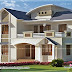 2988 sq-ft house elevation design