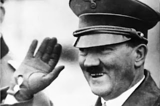 Adolf Hitler smiling worldwartwo.filminspector.com