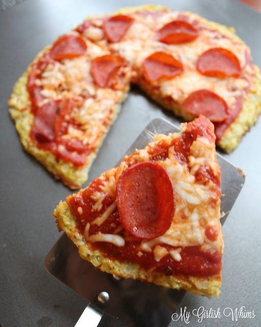 Cauliflower Crust Pizza Recipe My Girlish Whims