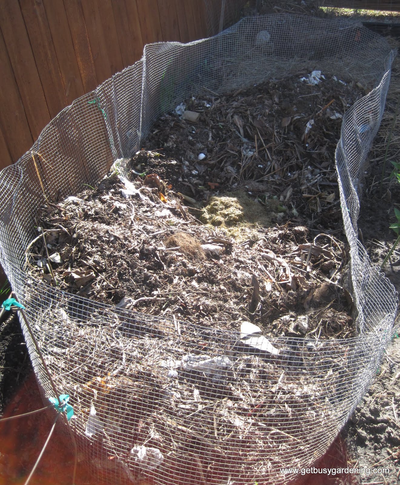 Weekend Project Large Compost Bin Get Busy Gardening
