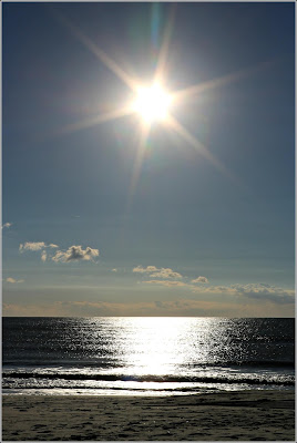 Sunrise over the ocean