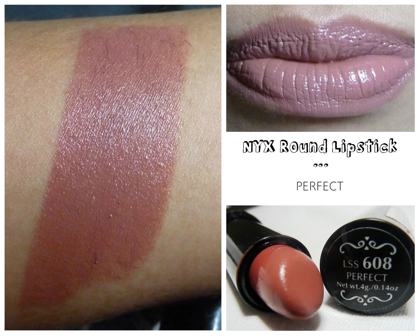 blushbaby Review NYX Round Lipstick Iconic & Perfect