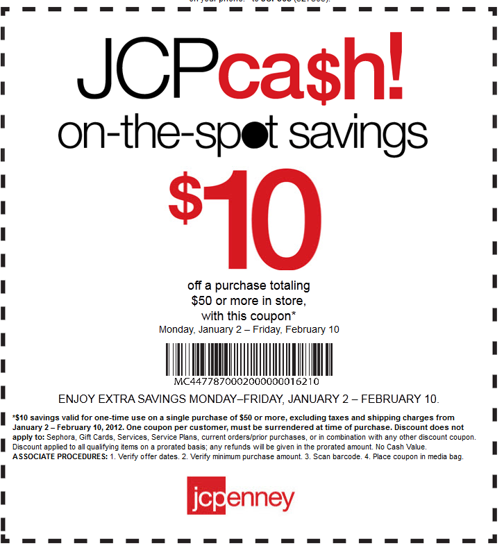 Printable Jcpenney Coupons