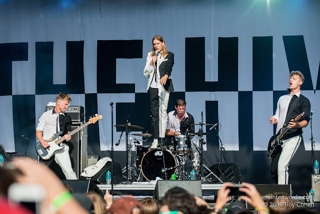 The Hives at The Toronto Urban Roots Festival TURF Fort York Garrison Common September 16, 2016 Photo by Roy Cohen for One In Ten Words oneintenwords.com toronto indie alternative live music blog concert photography pictures
