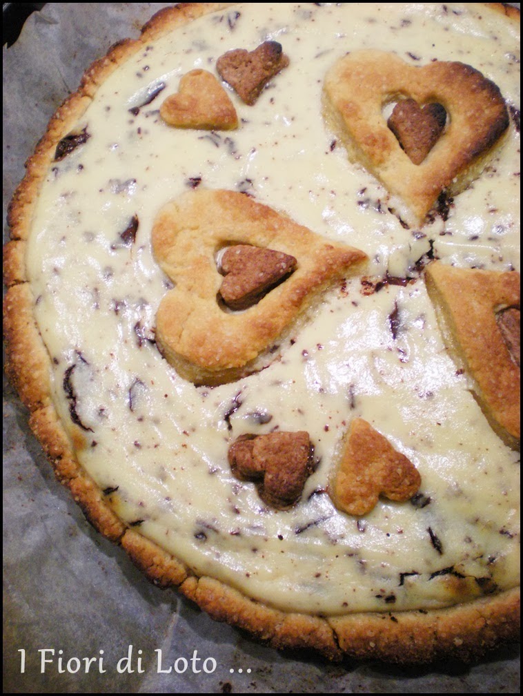 crostata ricotta e cioccolato (senza lattosio)