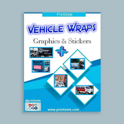 Vehicle Wraps, Graphics & Stickers - Printing & Installation