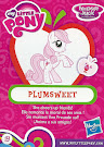 My Little Pony Wave 14 Plumsweet Blind Bag Card