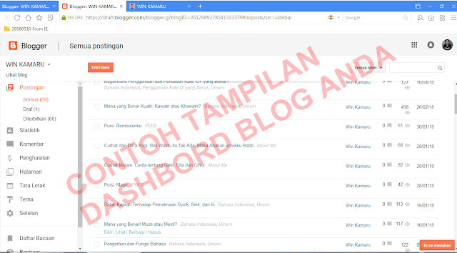 Cara Buat Blog Bagi Pemula Cara Buat Blog Bagi Pemula