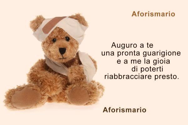 Aforismario Frasi Per Auguri Di Pronta Guarigione