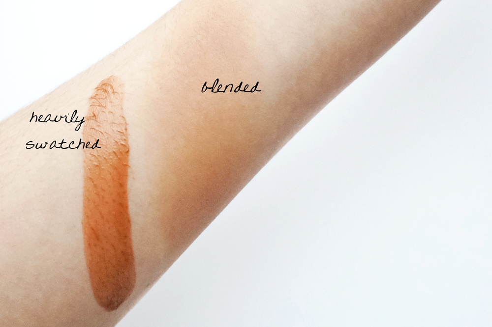 bareSkin Sheer Sun Serum Bronzer Swatches bareMinerals Liquid Bronzer